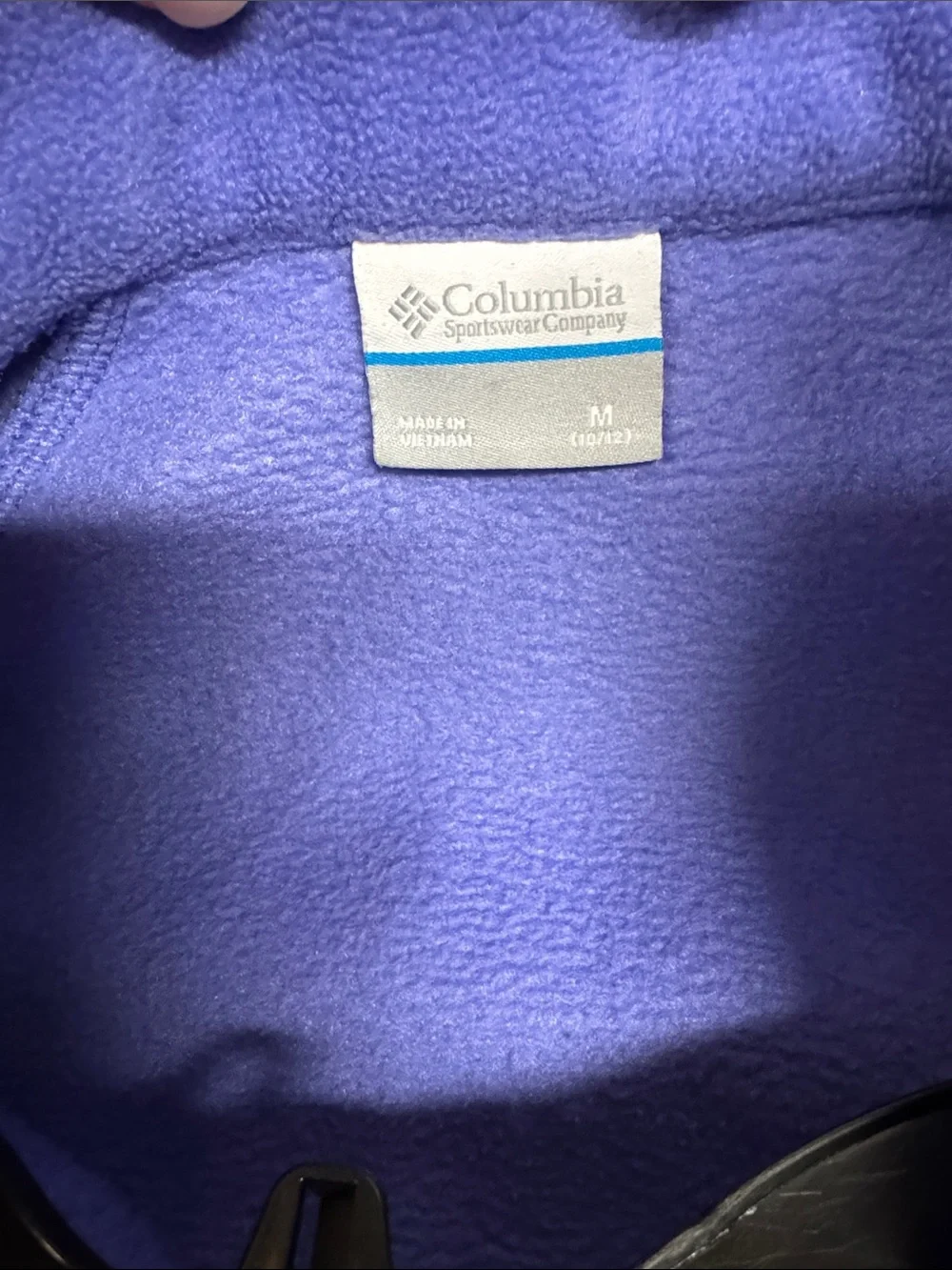 Columbia Kids Blue-Purple Full-Zip Fleece Jacket